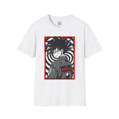 Retro Anime Graphic T-Shirt, Unisex Tee for Fans, Casual Wear, Gift for Birthdays, Streetwear, Collector's Item