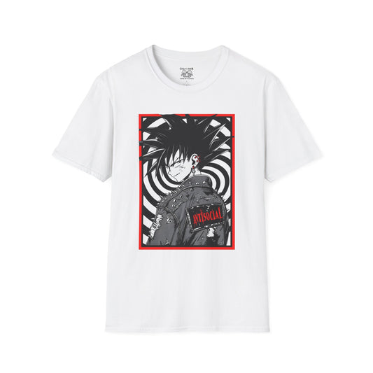 Retro Anime Graphic T-Shirt, Unisex Tee for Fans, Casual Wear, Gift for Birthdays, Streetwear, Collector's Item