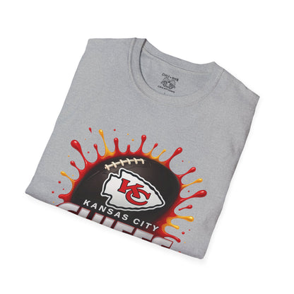 Kansas City Chiefs Softstyle T-Shirt, Unisex Team Tee, Football Fan Apparel, Game Day Shirt, Sports Merchandise