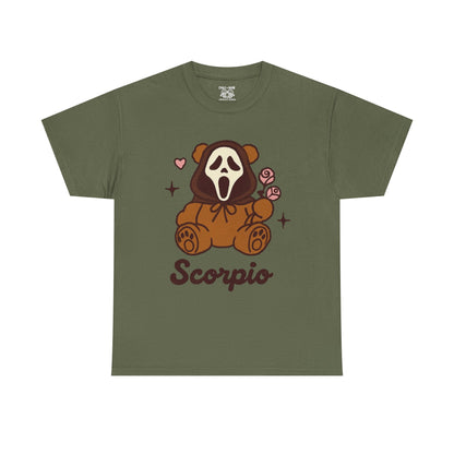 Scorpio Ghost Bear T-Shirt | Unisex Heavy Cotton Tee, Cute Gift for Scorpio, Halloween Shirt, Casual Wear, Graphic Tee, Unique [...]