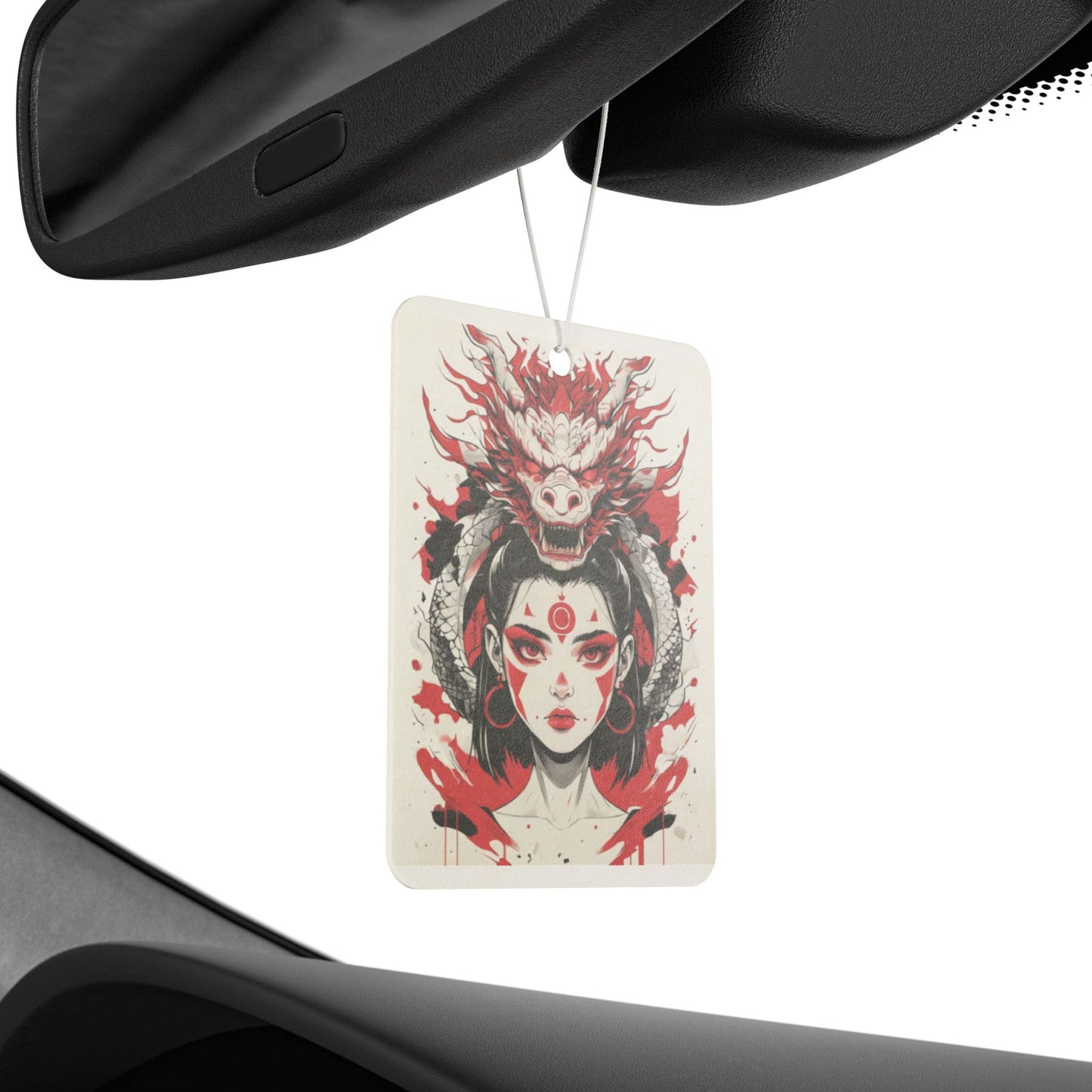 Ethereal Dragon Goddess Car Air Freshener, Aromatic Car Accessory, Unique Gift for Her, Home Décor, Car Fragrance