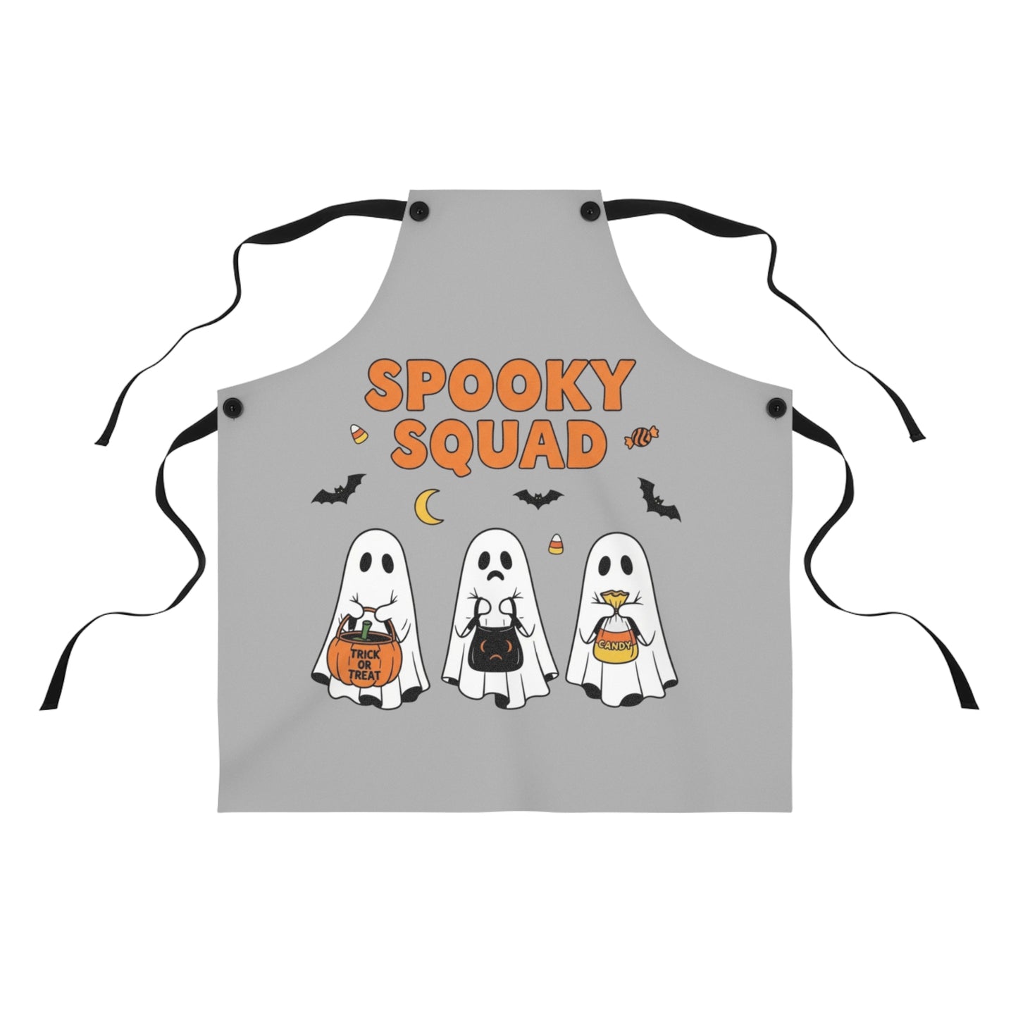 Halloween Spooky Squad Apron, Spooky Squad Apron for Chefs, Cooking Gift for Halloween, Fun Baking Apron, Costume Party Essential