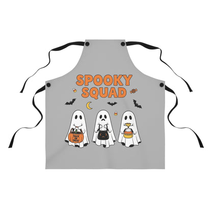 Halloween Spooky Squad Apron, Spooky Squad Apron for Chefs, Cooking Gift for Halloween, Fun Baking Apron, Costume Party Essential