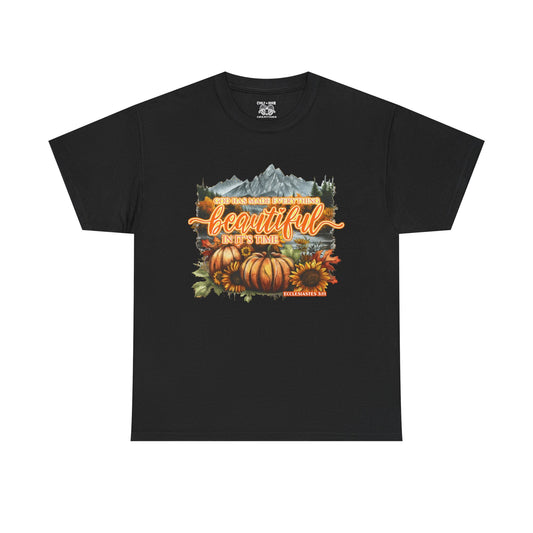 'Fall is Beautiful' Graphic T-Shirt, Autumn Apparel, Faith Based