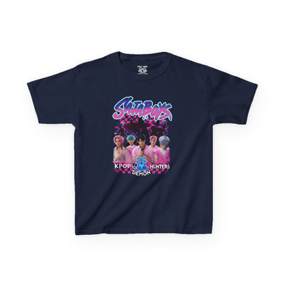 K-Pop Kids Tee, Graphic Tee for Trendy Youth, Birthday Gift, Fun Party Wear, Music Lovers, Youth Fashion