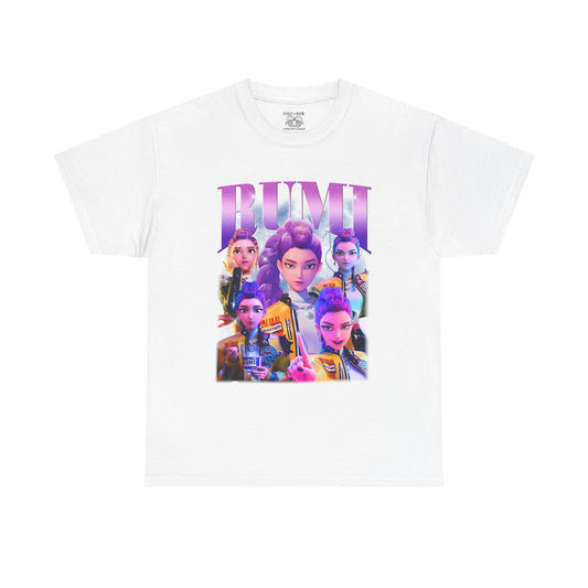 Unisex Heavy Cotton Tee with BUMI Design - Perfect for Casual Outfits, Gifts, Streetwear Essentials, Graphic Tee, Collector's Item