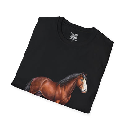 Horse Lover Unisex Softstyle T-Shirt | Casual Tee for Equestrian Enthusiasts | Perfect Gift for Birthdays, Horse Shows, or Just Because