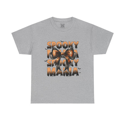 Spooky Season Unisex Heavy Cotton Tee, Halloween Shirt, Ghost Graphic Tee, Fall Fashion, Haunted House Tee
