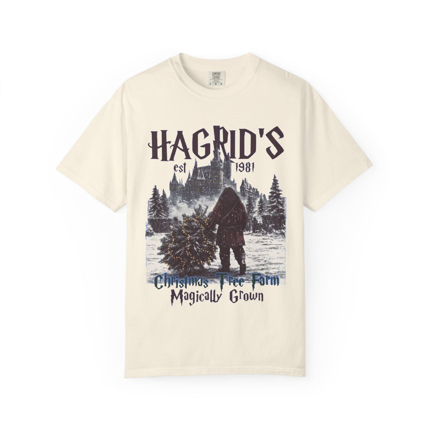 Hagrid's Christmas Tree Farm T-Shirt, Cozy Holiday Tee, Unique Gift for Tree Lovers, Unisex Shirt for Winter Celebrations, Perfect for [...]