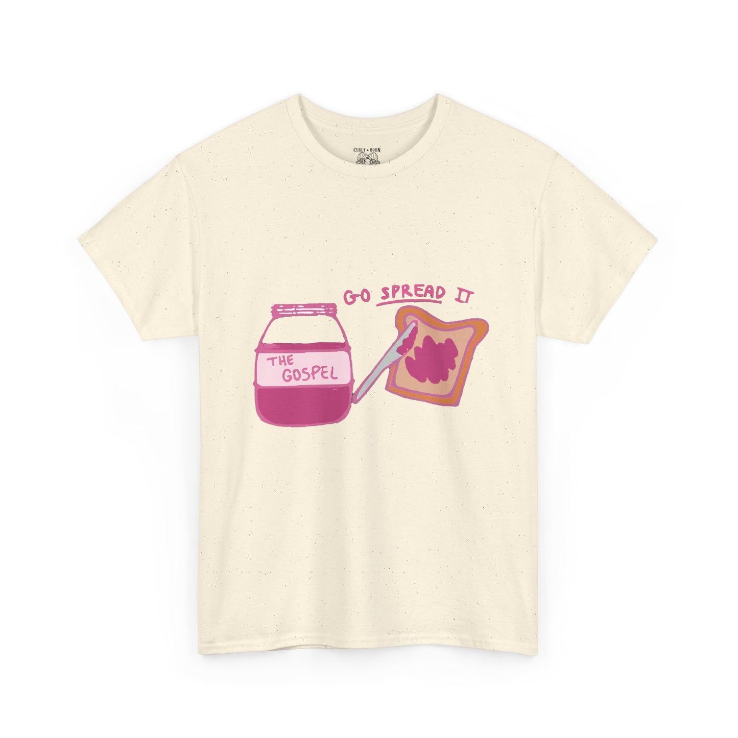 Spread the Gospel Tee, Unisex Heavy Cotton Shirt, Faith-Based Apparel, Christian Gift, Religious T-Shirt, Casual Everyday Wear