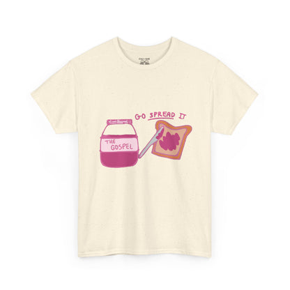 Spread the Gospel Tee, Unisex Heavy Cotton Shirt, Faith-Based Apparel, Christian Gift, Religious T-Shirt, Casual Everyday Wear