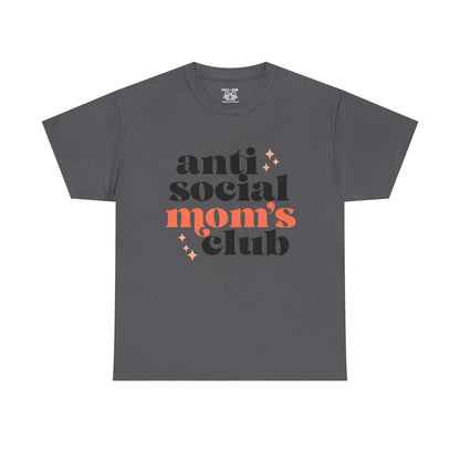 Anti-Social Moms Club Tee - Trendy Unisex Heavy Cotton Shirt for Moms, Perfect Gift for Mother's Day, Casual Wear, Funny Mom Shirt, [...]
