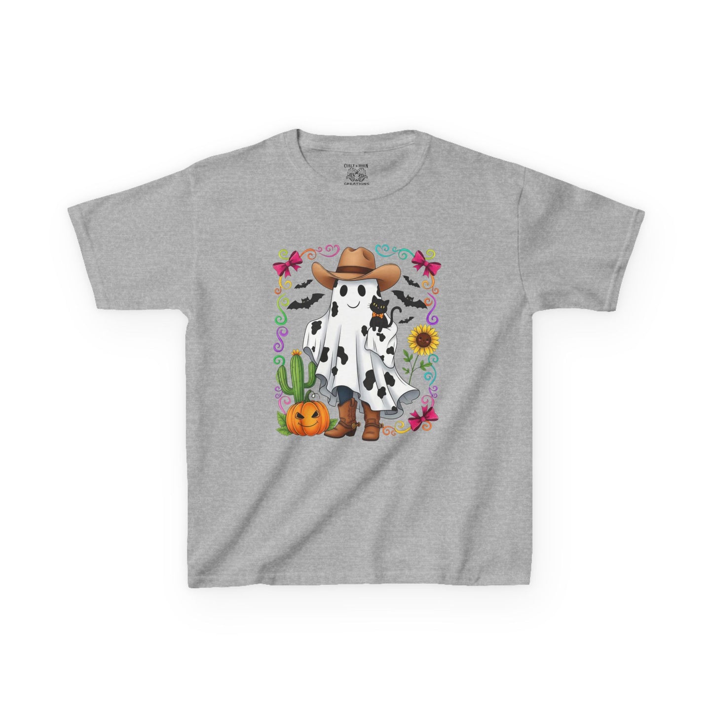 Ghost Halloween Kids Tee, Fun Halloween Shirt, Ghost Costume T-Shirt, Cute Fall Outfit, Kids Spooky Apparel