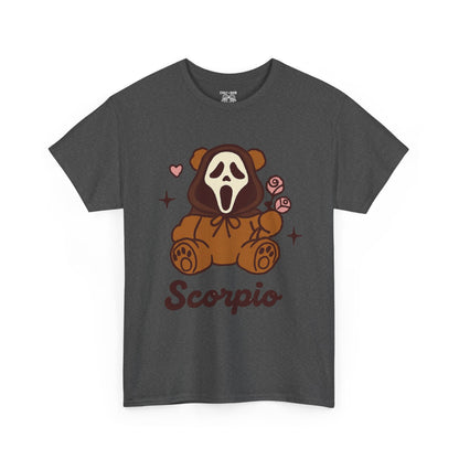 Scorpio Ghost Bear T-Shirt | Unisex Heavy Cotton Tee, Cute Gift for Scorpio, Halloween Shirt, Casual Wear, Graphic Tee, Unique [...]