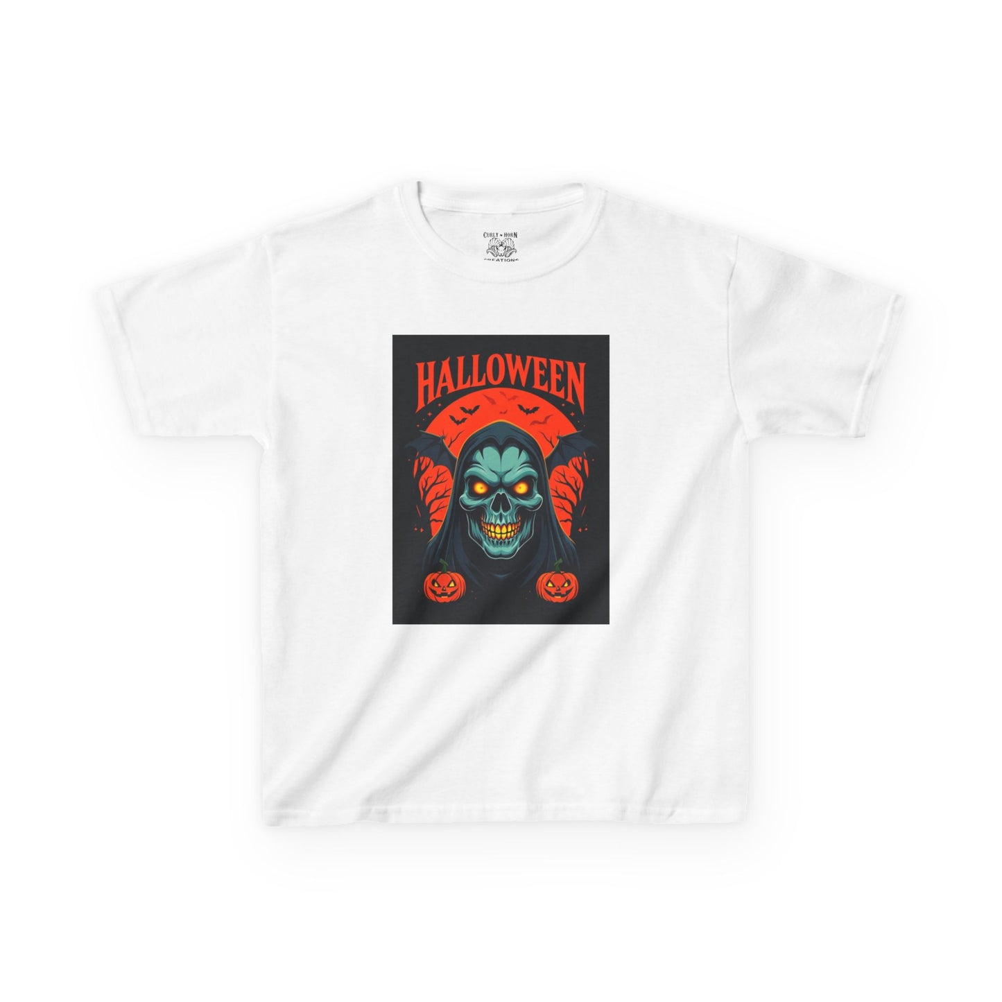 Halloween Kids Tee, Spooky Fun Shirt, Trick or Treat Apparel, Halloween Costume Top, Holiday T-Shirt for Kids