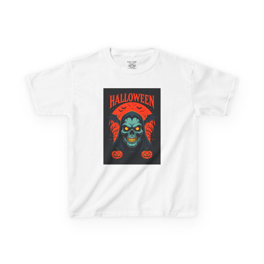 Halloween Kids Tee, Spooky Fun Shirt, Trick or Treat Apparel, Halloween Costume Top, Holiday T-Shirt for Kids