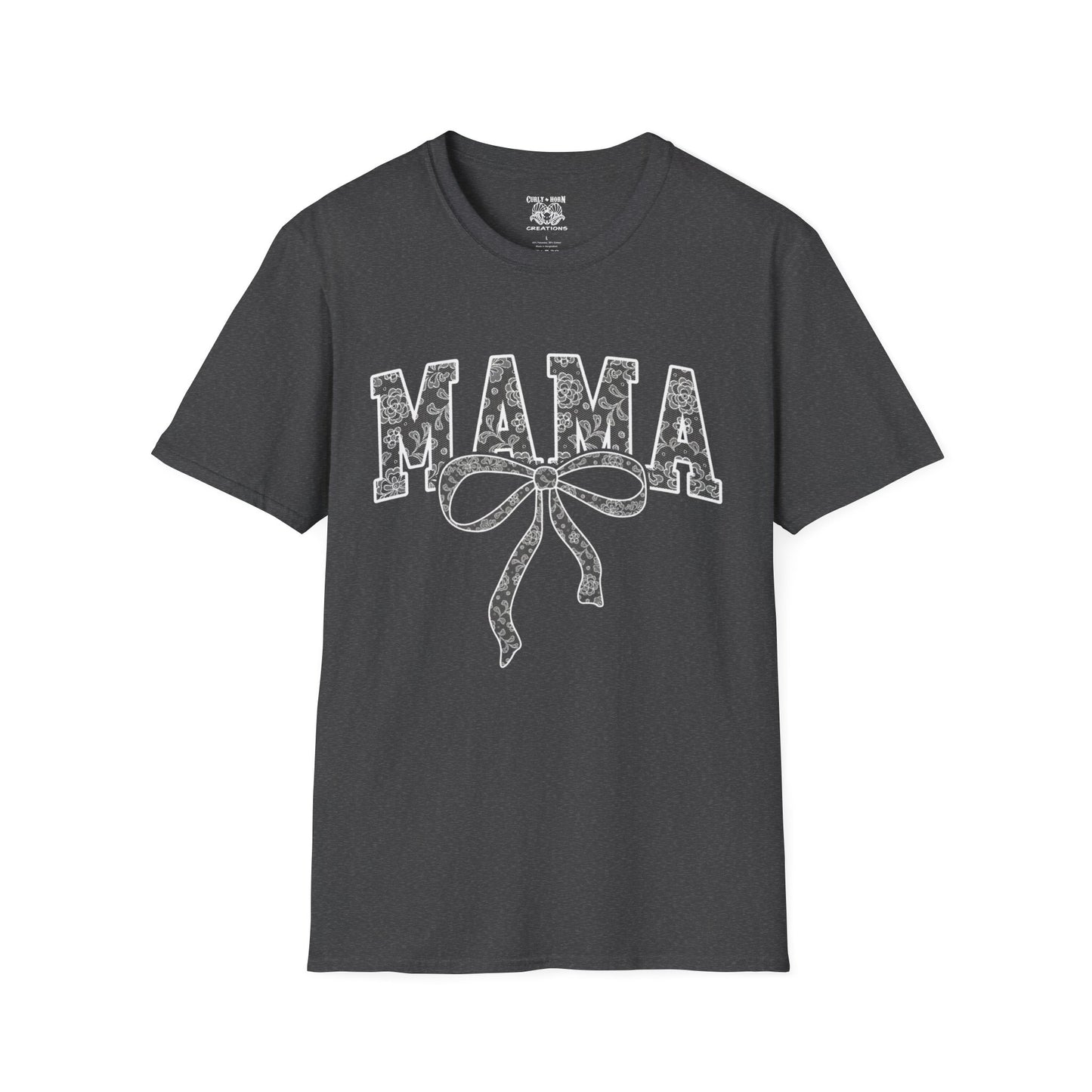 Graphic "Mama" Shirt, Cute Mom Shirt, Perfect Gift for New Moms, Mom Day Apparel, Casual Wear