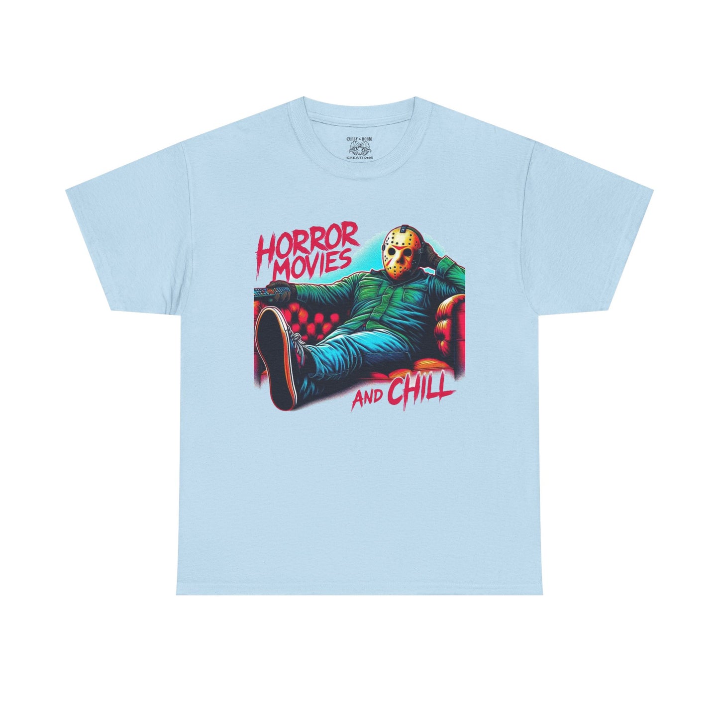 Jason Horror Movies Tee, Unisex Graphic Shirt, Perfect for Halloween, Movie Nights, Gift for Horror Fans, Chill Vibes Apparel