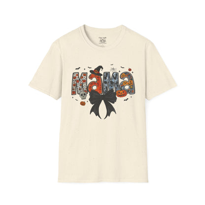 Halloween Mama T-Shirt, Cute Fall Tee, Unisex Ghost Shirt, Family Halloween Party Wear, Trick or Treat Costume Top