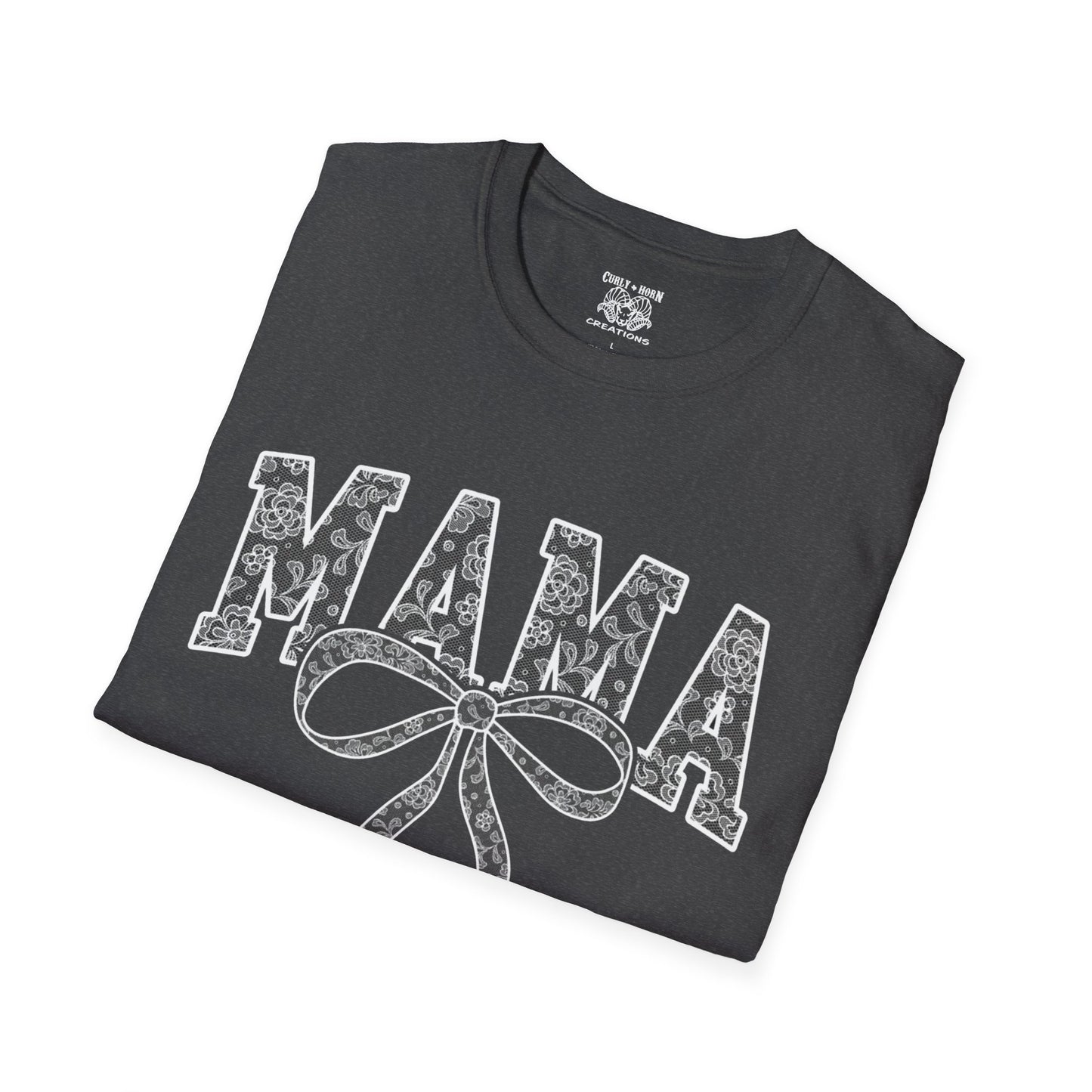 Graphic "Mama" Shirt, Cute Mom Shirt, Perfect Gift for New Moms, Mom Day Apparel, Casual Wear