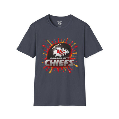 Kansas City Chiefs Softstyle T-Shirt, Unisex Team Tee, Football Fan Apparel, Game Day Shirt, Sports Merchandise