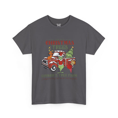 Christmas Tree Farm T-Shirt — Grinch’s Tree Farm Vintage Truck Holiday Tee