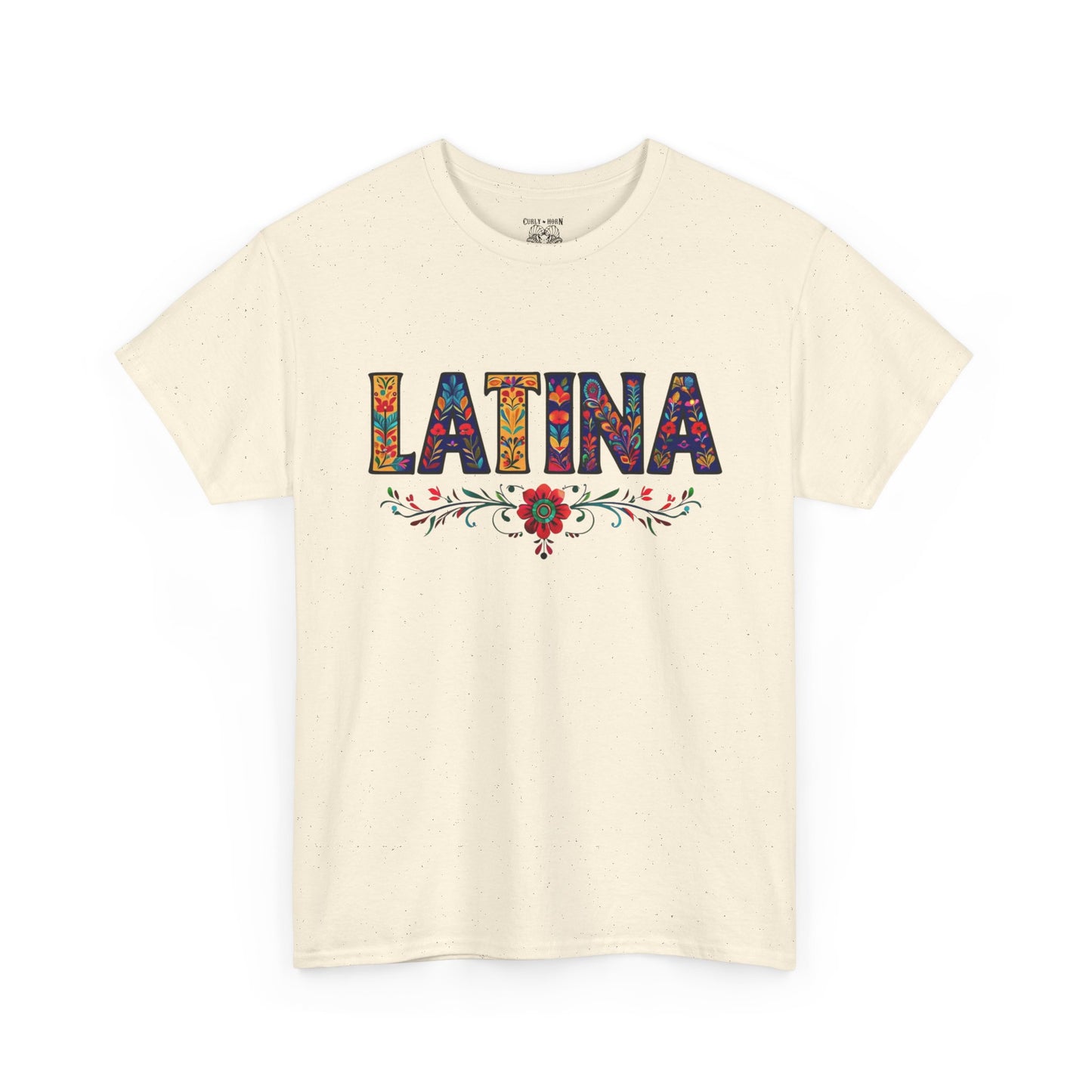 Latina Pride Tee | Unisex Heavy Cotton T-Shirt for Everyday Wear, Hispanic Heritage Month, Gifts