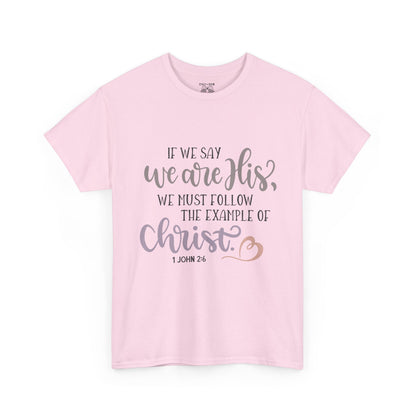 Unisex Christian Quote Tee, Inspirational Shirt, Faith-Based Gift, Everyday Wear, Religious Apparel