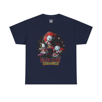 Creepy Clown Graphic Tee, Halloween Shirt, Horror Fan Gift, Unisex Spooky Clothing, Scary Movie Merch