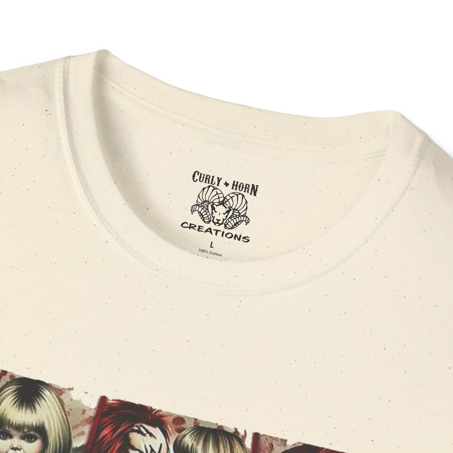 Chucky Horror Movie T-Shirt, Unisex Graphic Tee, Halloween Costume Shirt, Horror Fan Apparel, Chucky Merchandise, Gift for Horror Lovers