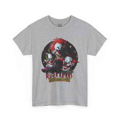 Creepy Clown Graphic Tee, Halloween Shirt, Horror Fan Gift, Unisex Spooky Clothing, Scary Movie Merch
