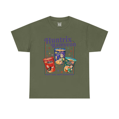 Huntrix Demon Hunter Unisex Heavy Cotton Tee, Fun Casual Wear, Perfect for Food Lovers, Gift for Friends, Anime Lovers Tee
