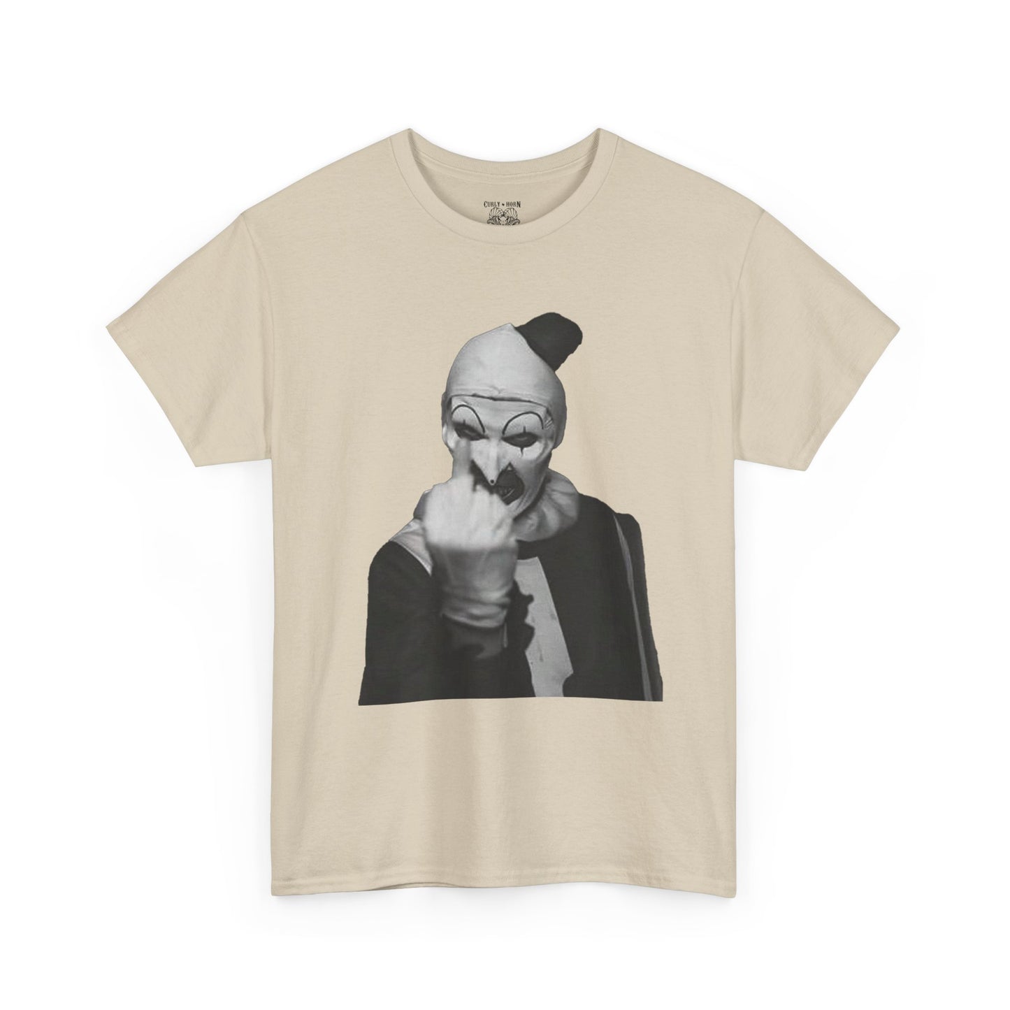 Art the Clown Terrifier Tee, Unisex Cotton T-Shirt for Humor Lovers, Casual Wear, Street Style, Gift for Fun-Loving Friends