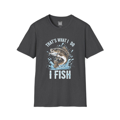 Fishing Enthusiast T-Shirt - Perfect Gift for Father's Day, Birthday, or Fishing Trips, Cool Fisherman Apparel, Outdoor Shirt