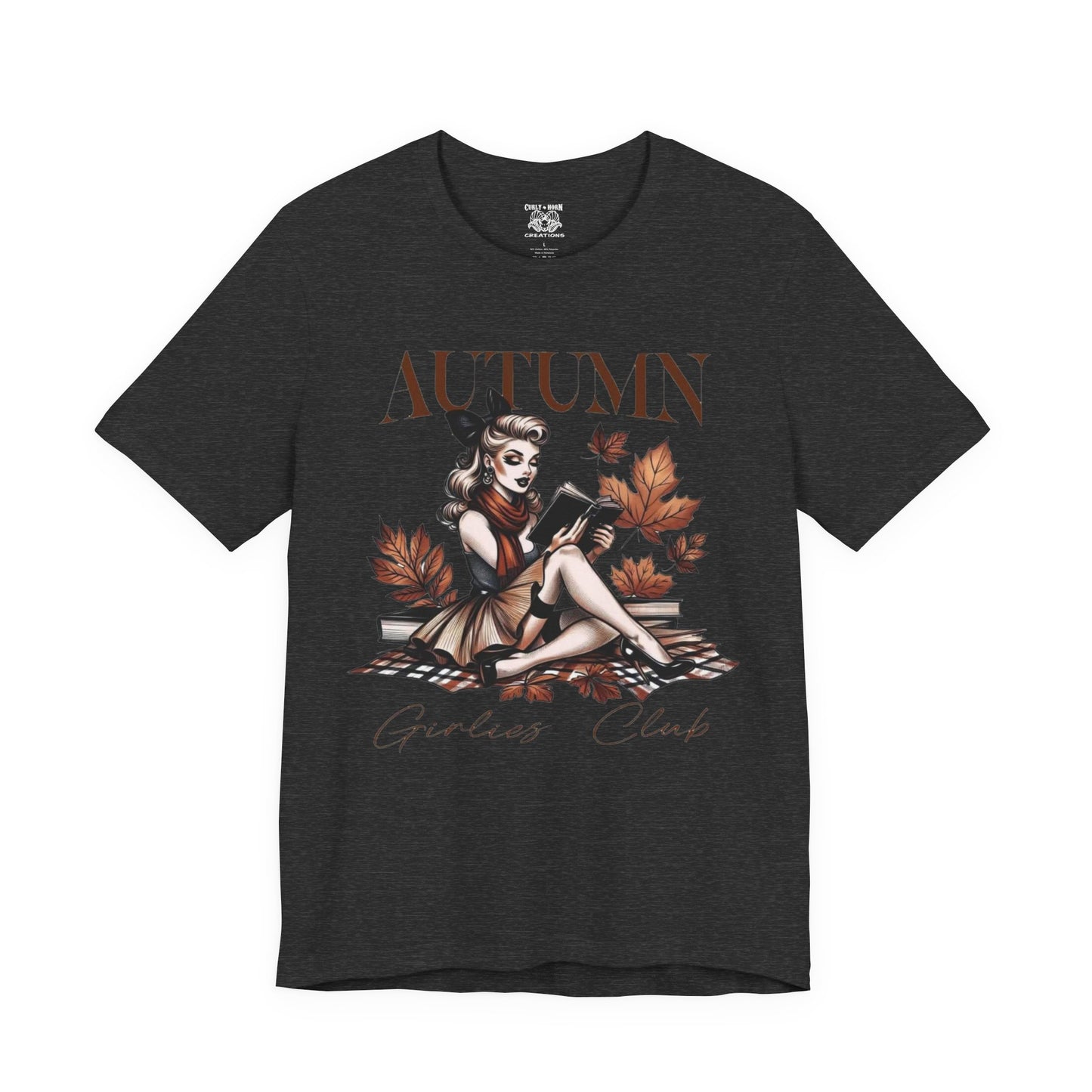 Autumn Girls Club Tee, Cozy Fall Fashion, Graphic T-Shirt
