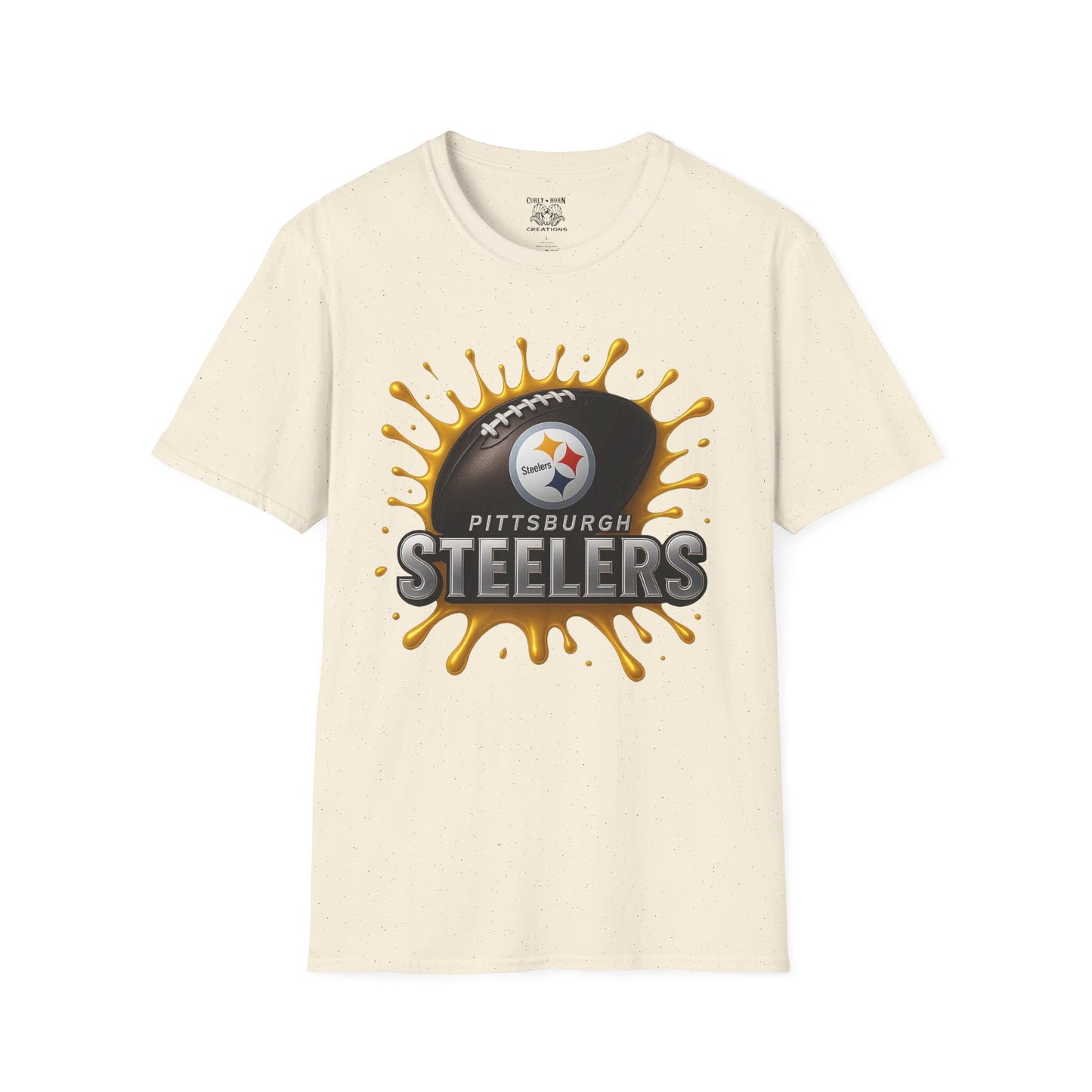 Pittsburgh Steelers Unisex Softstyle T-Shirt, NFL Tee, Game Day Apparel, Sports Fan Shirt, Football Gift, Casual Wear