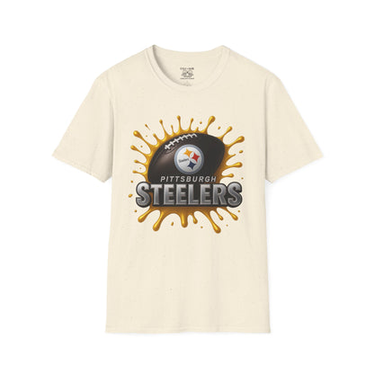 Pittsburgh Steelers Unisex Softstyle T-Shirt, NFL Tee, Game Day Apparel, Sports Fan Shirt, Football Gift, Casual Wear