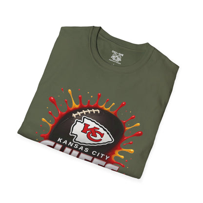 Kansas City Chiefs Softstyle T-Shirt, Unisex Team Tee, Football Fan Apparel, Game Day Shirt, Sports Merchandise