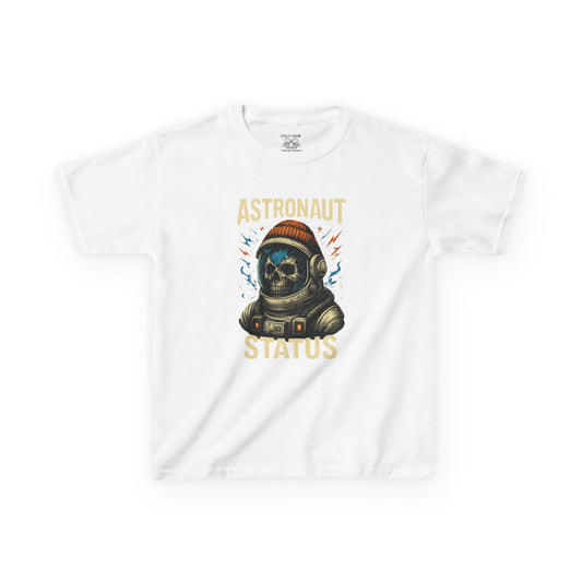 Astronaut Status Kids Tee, Space Lover Shirt, Cool Kids Clothing, Gift for Boys/Girls, Birthday Party Outfit, Adventure Wear