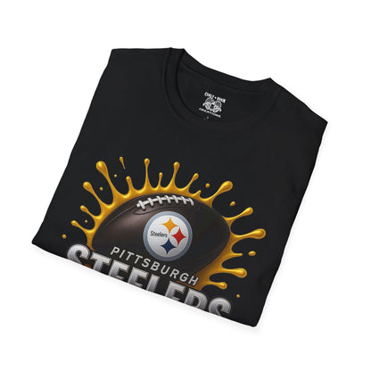 Pittsburgh Steelers Unisex Softstyle T-Shirt, NFL Tee, Game Day Apparel, Sports Fan Shirt, Football Gift, Casual Wear