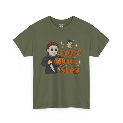 Came to Slay Unisex Tee, Halloween T-Shirt, Spooky Season Apparel, Trick-or-Treat Shirt, Horror Movie Merch, Fall Fashion