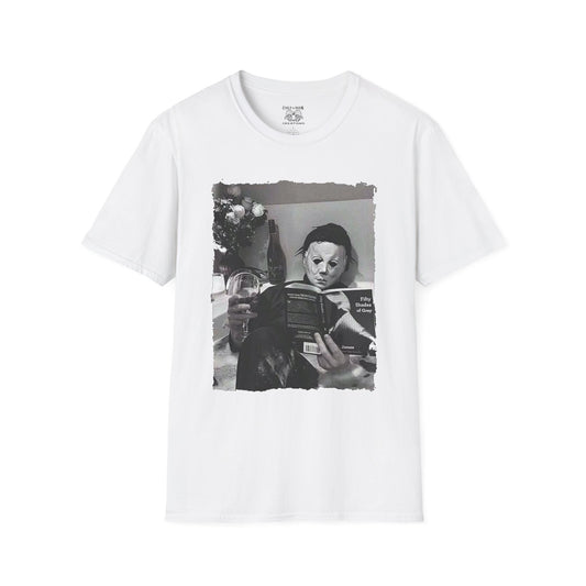 Vintage Horror Graphic Tee, Unisex Casual Shirt, Perfect for Halloween, Gifts for Horror Fans, Everyday Wear, Unique Style
