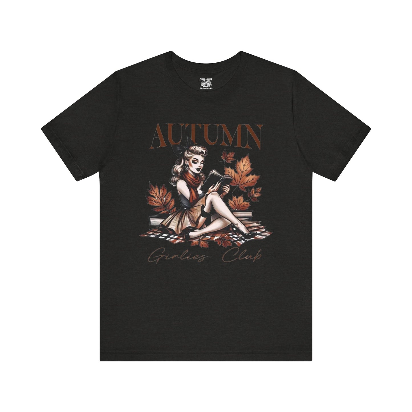 Autumn Girls Club Tee, Cozy Fall Fashion, Graphic T-Shirt