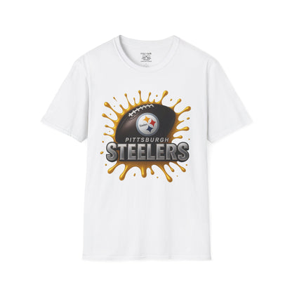 Pittsburgh Steelers Unisex Softstyle T-Shirt, NFL Tee, Game Day Apparel, Sports Fan Shirt, Football Gift, Casual Wear