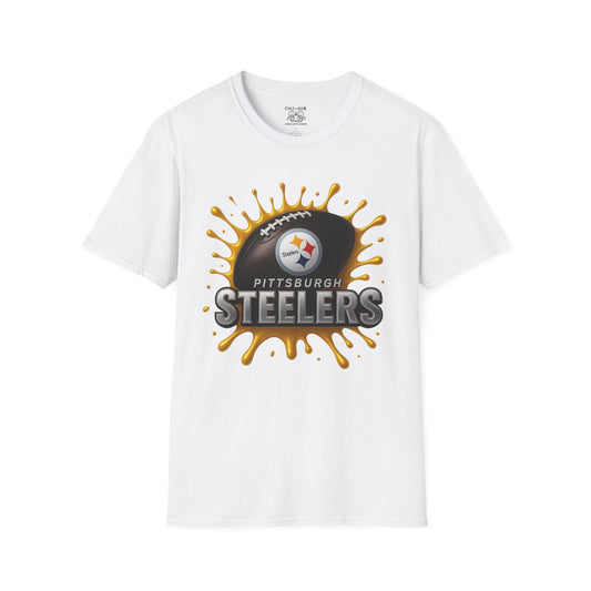 Pittsburgh Steelers Unisex Softstyle T-Shirt, NFL Tee, Game Day Apparel, Sports Fan Shirt, Football Gift, Casual Wear