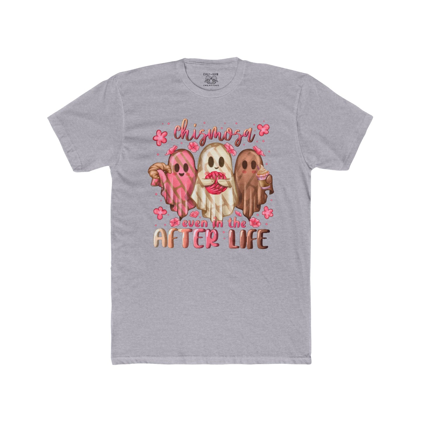 Chismosa Ghosts Unisex Cotton Crew Tee