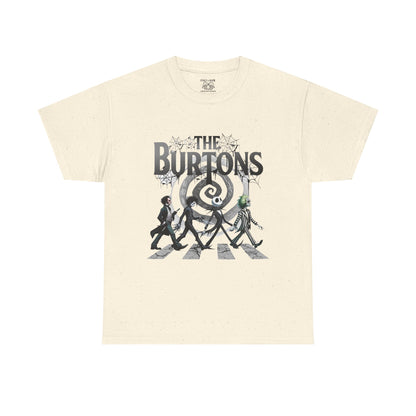 The Burtons Unisex Heavy Cotton Tee - Perfect for Halloween, Movie Lovers, Casual Wear, Gifts, and Everyday Style