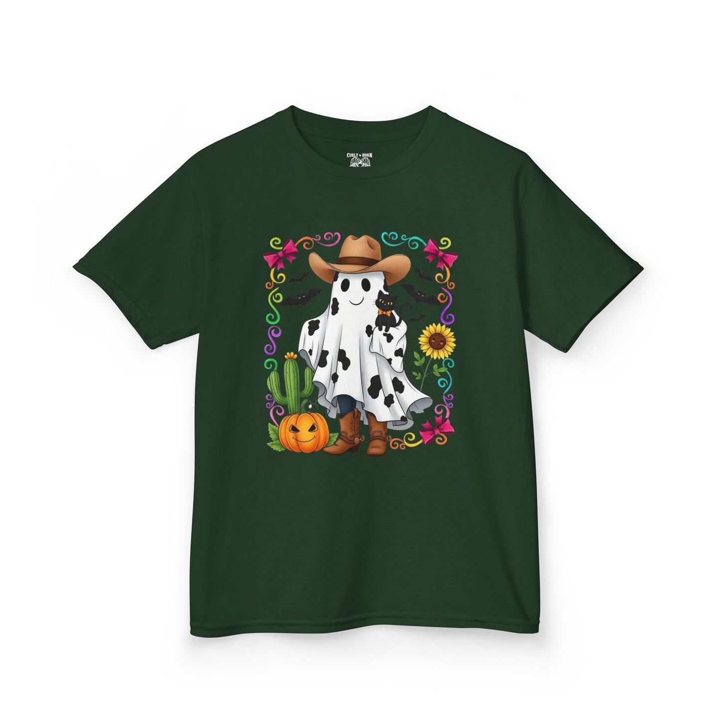 Ghost Halloween Kids Tee, Fun Halloween Shirt, Ghost Costume T-Shirt, Cute Fall Outfit, Kids Spooky Apparel