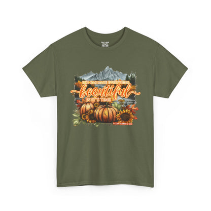 'Fall is Beautiful' Graphic T-Shirt, Autumn Apparel, Faith Based