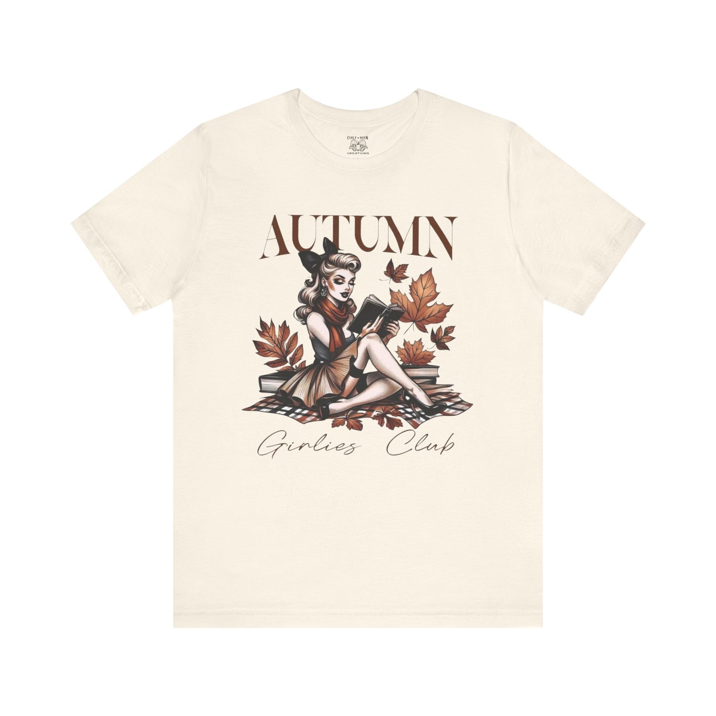 Autumn Girls Club Tee, Cozy Fall Fashion, Graphic T-Shirt
